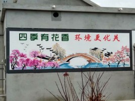 新乡墙绘的特点和形势