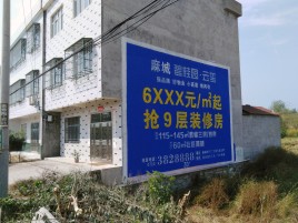 新乡墙体广告质量分析