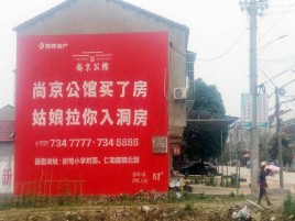 新乡墙体广告在乡镇、农村市场的媒体优势