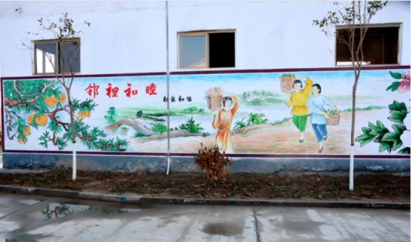 新乡乡镇文化墙 乡风文明焕发新活力