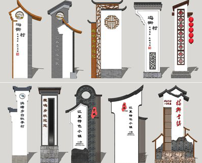 新乡美丽乡村标识标牌有哪些分类？