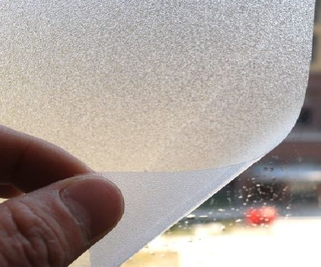 新乡玻璃门外面粘广告用什么材料好？