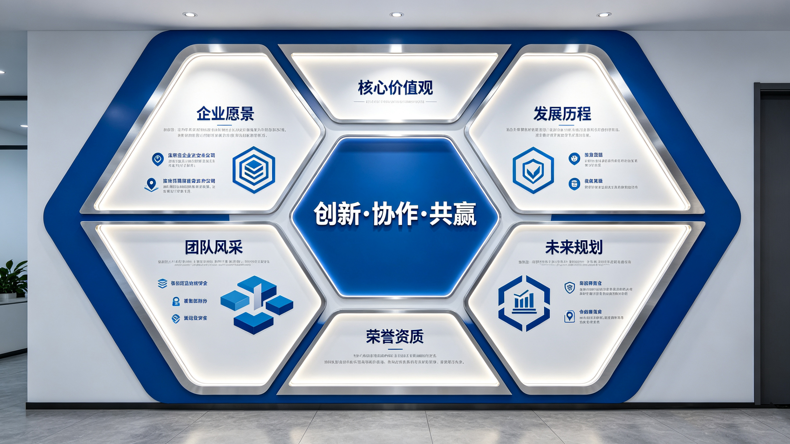 新乡企业文化墙六边形避坑指南（新手常犯5个错误）
